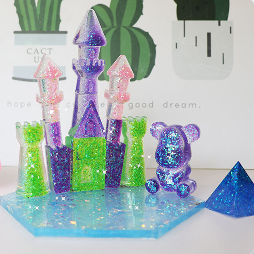 {{ 24 * 20ml Colors Glitter Pigment Debris Resin Epoxy Dream Flash Powder Crafts }} - Buy Car Parts Online at {{ Kaka Auto Parts }}.