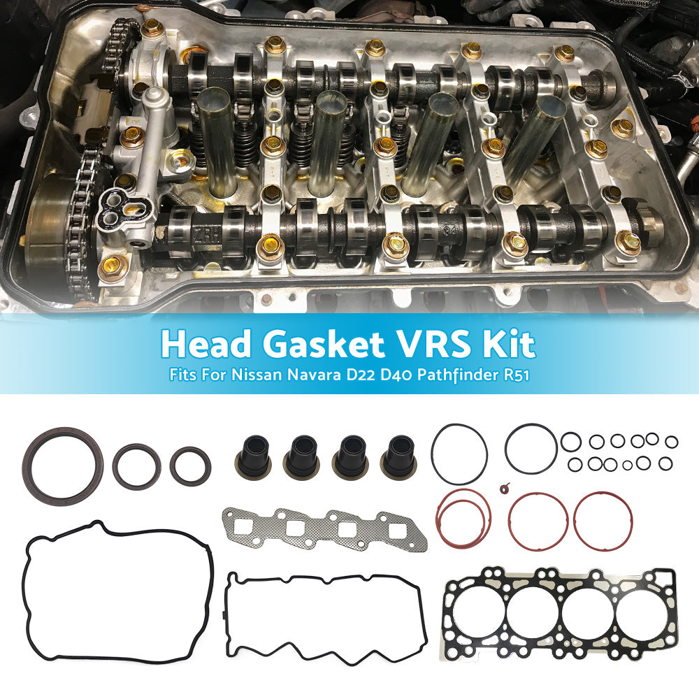 {{ VRS Head Gasket Kit Suitable For Nissan Navara D22 D40 R51 2. 5L YD25 2008-2015 }} - Buy Car Parts Online at {{ Kaka Auto Parts }}.
