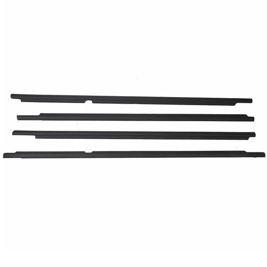 Black Weatherstrips Suitable For Toyota LandCruiser 100 105 Series Side Door 4pc