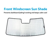 1Pcs Front Windscreen Sun Shade Sliver Suitable For BYD Shark 6 Ute 1.5 2024 on