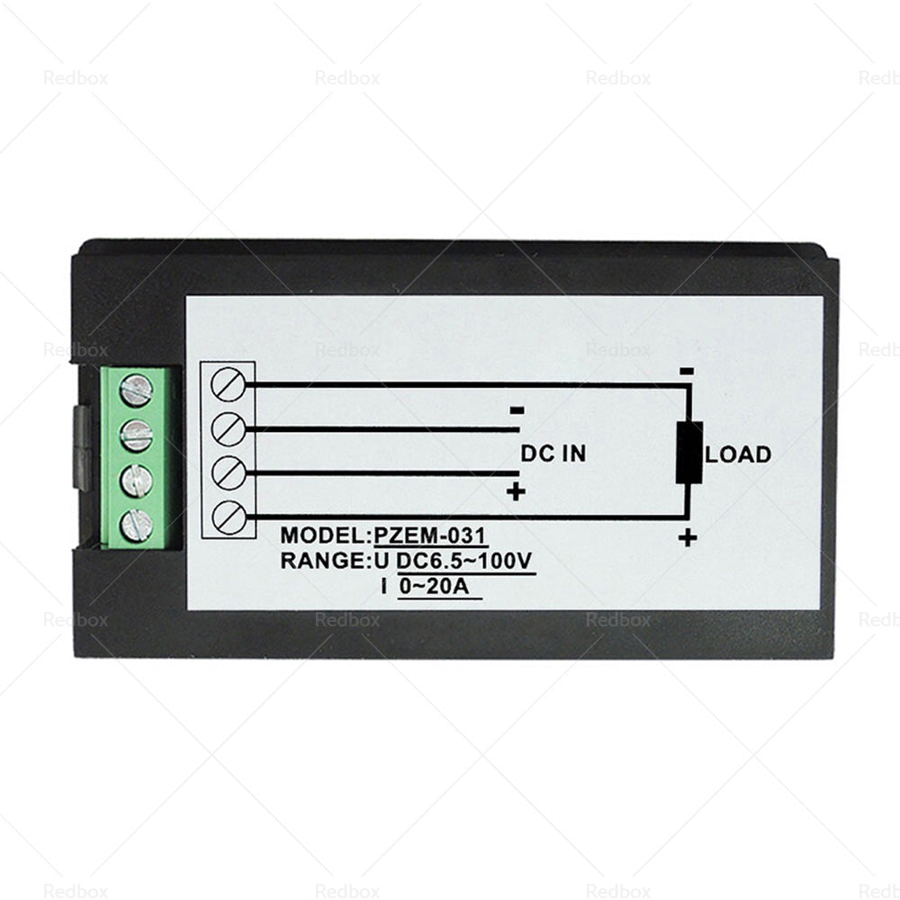 {{ DC 6. 5~100V 20-50-100A LCD Digital Combo Panel Display Volt Amp Power Watt Meter }} - Buy Car Parts Online at {{ Kaka Auto Parts }}.