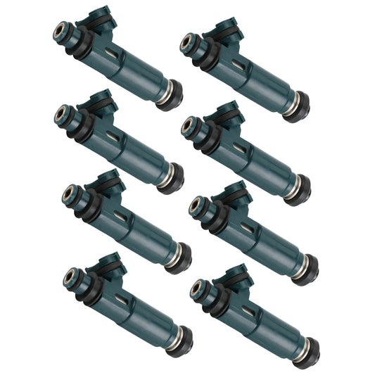 8x Fuel Injectors Suitable For Toyota Land Cruiser Lexus 4.7L V8 23250-50040