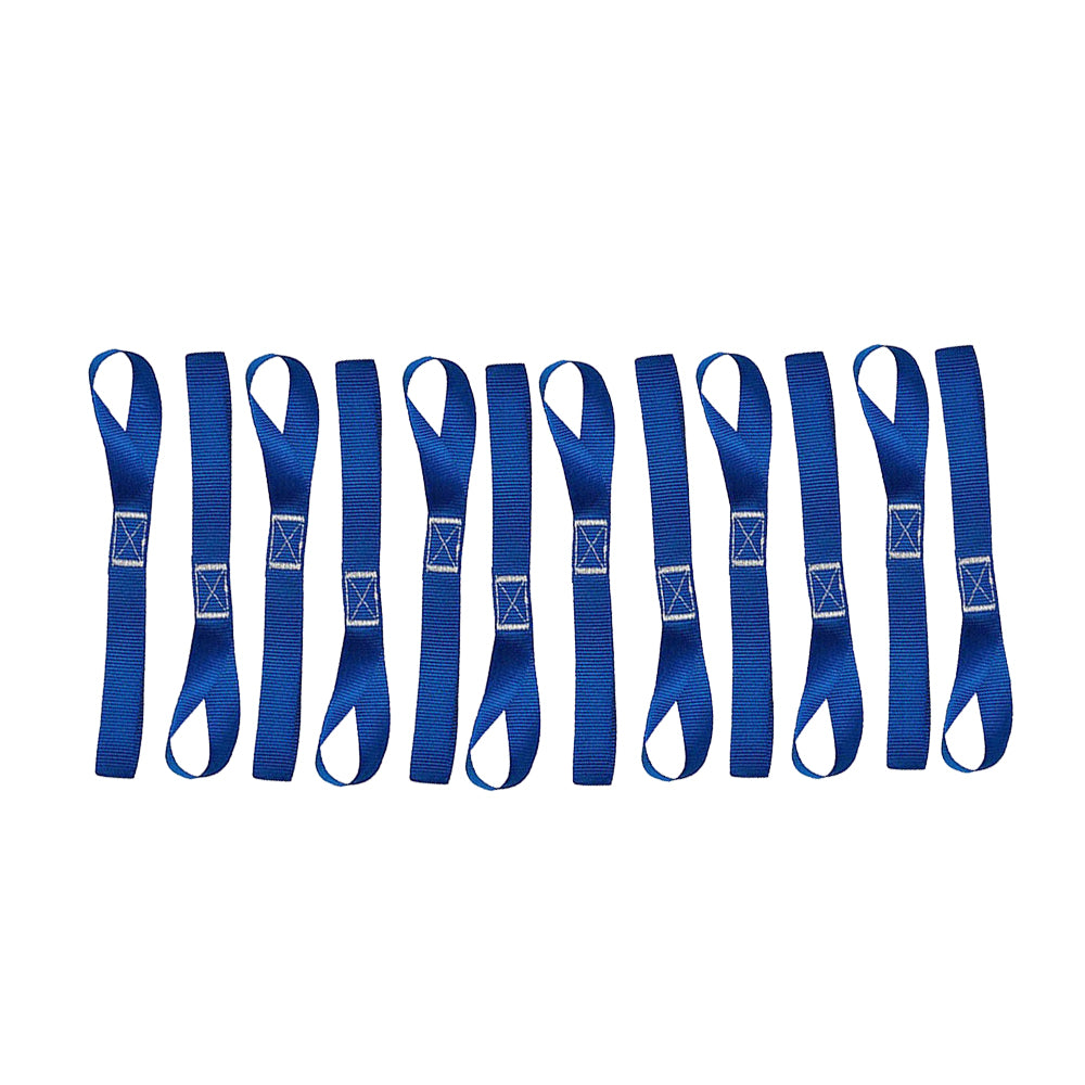 12x Soft Loop Tie Down Lashing Straps Heavy Duty Suitable For Motorcycle & Dirt Bike