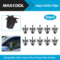 {{ 9046712040 10pcs Grille Clips Suitable For Toyota Hilux Pickup 84-04 Most Models }} - Buy Car Parts Online at {{ Kaka Auto Parts }}.