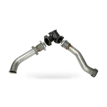 compare product Exhaust Downpipe Suitable for Ford F-250 7.3L 99.5-03 Turbo Pedestal EBP Delete