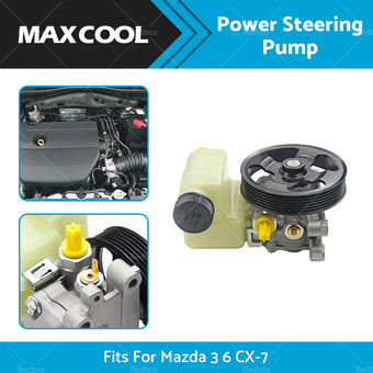 compare product For Mazda MPS L3 Turbo for Mazda 6 GG 2. 3 MZR CX7 DISI Turbo Power Steering Pump