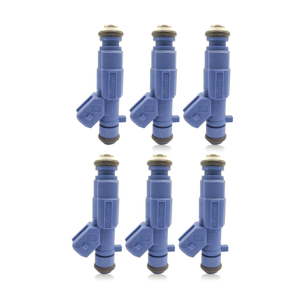6x Fuel Injectors Suitable For Ford Falcon Fairlane LTD BA BF XR6 Territory SX SY