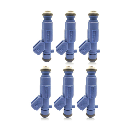 6x Fuel Injectors Suitable For Ford Falcon Fairlane LTD BA BF XR6 Territory SX SY