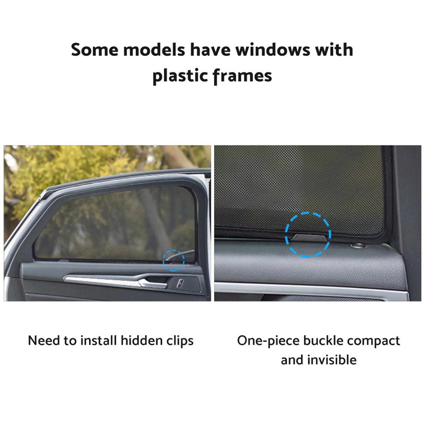 {{ Car Window Magnetic Mesh Sun Blind Shades Suitable for Lexus NX Series 14-21 }} - Buy Car Parts Online at {{ Kaka Auto Parts }}.