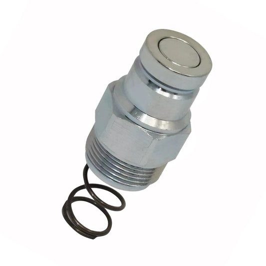 3/8in Hydraulic Male Drain Line Flat Face Quick Coupler Suitable For Bobcat 7246798