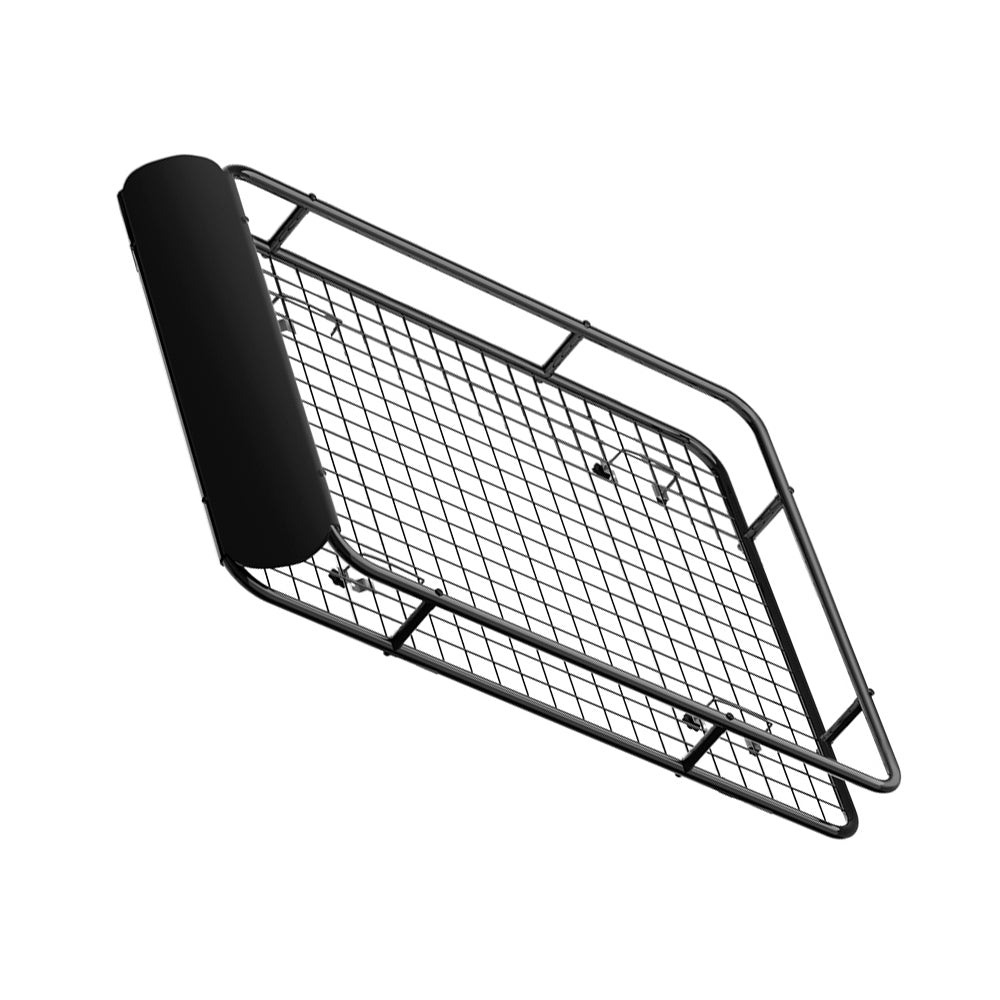 {{ Roof Rack Basket Steel Black Suitable for Vehicles with Roof Rails }} - Buy Car Parts Online at {{ Kaka Auto Parts }}.