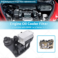 {{ Engine Oil Filter Housing  and  Cooler 11428507697 SuitableFor BMW N47 N57 F25 10-19 }} - Buy Car Parts Online at {{ Kaka Auto Parts }}.