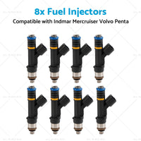 {{ 879312003 8x Fuel Injectors Suitable for Indmar Mercruiser Volvo Penta 07-13 }} - Buy Car Parts Online at {{ Kaka Auto Parts }}.