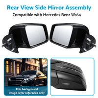 {{ View Side Mirror Assembly Rear Suitable for 05-11 Mercedes Benz W164 X164 ML GL }} - Buy Car Parts Online at {{ Kaka Auto Parts }}.