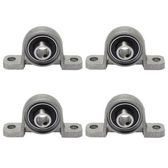 compare product 4x Ball Bearing Pillow Block Zinc Alloy Metal Suitable For 8/10/12/20mm Inner Diameter