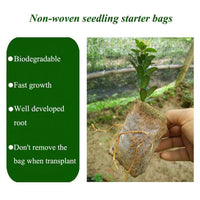 {{ Non-Woven 200PCS Biodegradable Bags Plant Grow Pot Nursery Seedling Garden }} - Buy Car Parts Online at {{ Kaka Auto Parts }}.