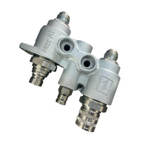 For Bobcat Hydraulic Block Quick Coupler Flat Face FFH Auxillary Valve 6678076