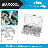 {{ Stainless Steel E Clips C Circlip Kit Retaining Ring 400PCS Assorted M1. 5-M15mm }} - Buy Car Parts Online at {{ Kaka Auto Parts }}.