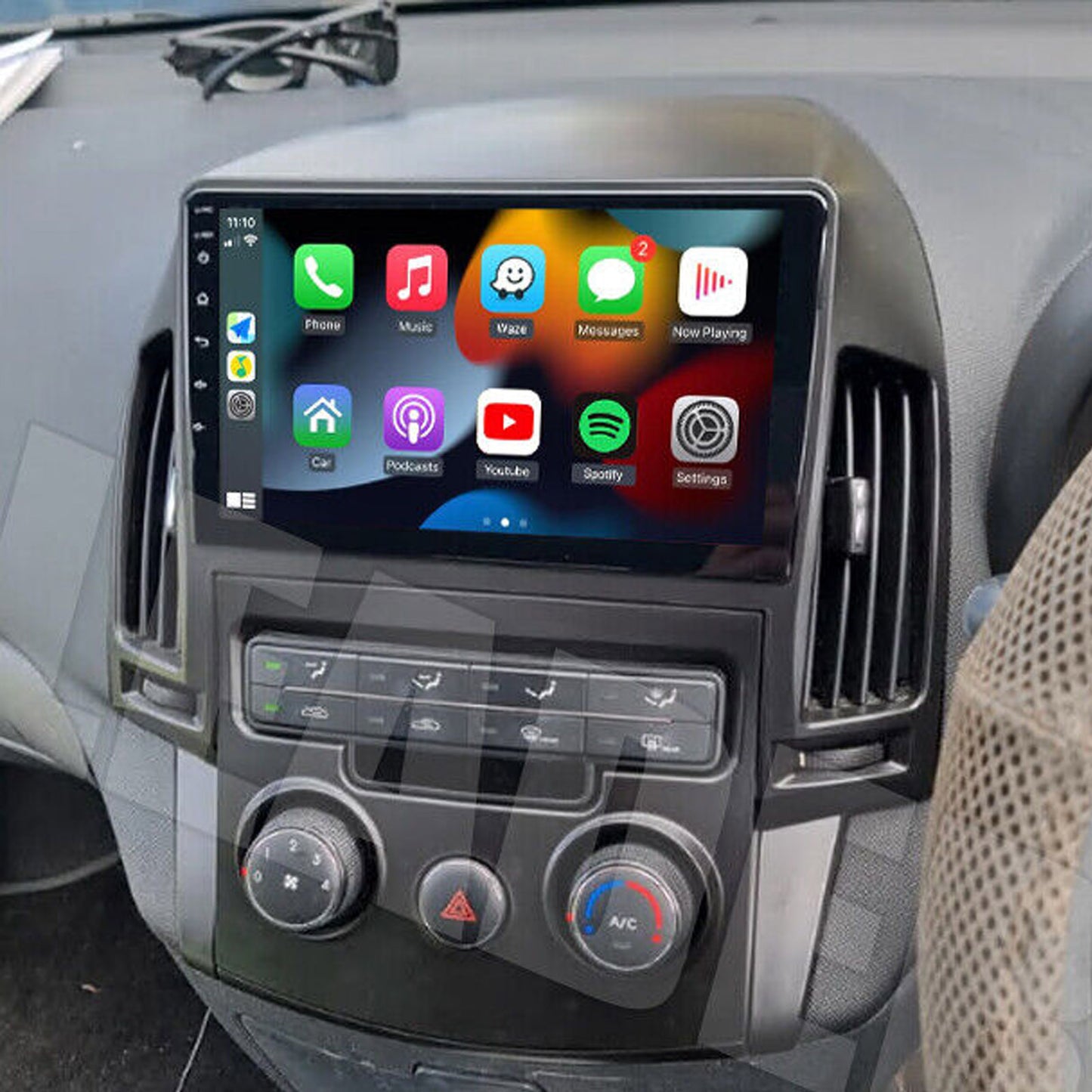 In-Dash Units Android 13 Stereo GPS CarPlay Suitable For Hyundai i30 2006-2011