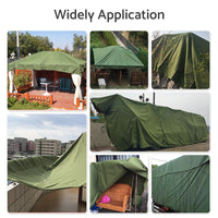 {{ 3 Types Army Heavy Duty Canvas Tarp Tarpaulin Sun Blocked Waterproof Dustproof }} - Buy Car Parts Online at {{ Kaka Auto Parts }}.