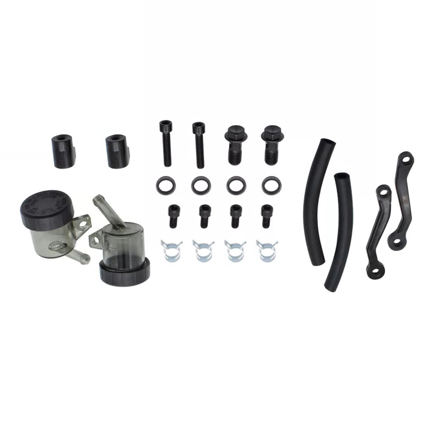 19 RCS CNC Motorcycle Set Brake Master Cylinder Cable Clutch Radial Brake Pump