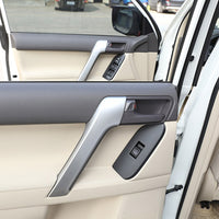 4PCS Matte Front Door Armrest Cover Trim Suitable For Land Cruiser Prado J150