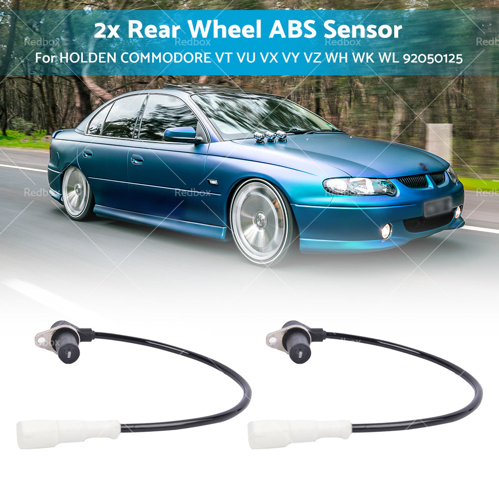 {{ 2x Rear Wheel ABS Sensor 92050125 FITS Holden Commodore VT VY VZ VU VX  WH WK WL }} - Buy Car Parts Online at {{ Kaka Auto Parts }}.