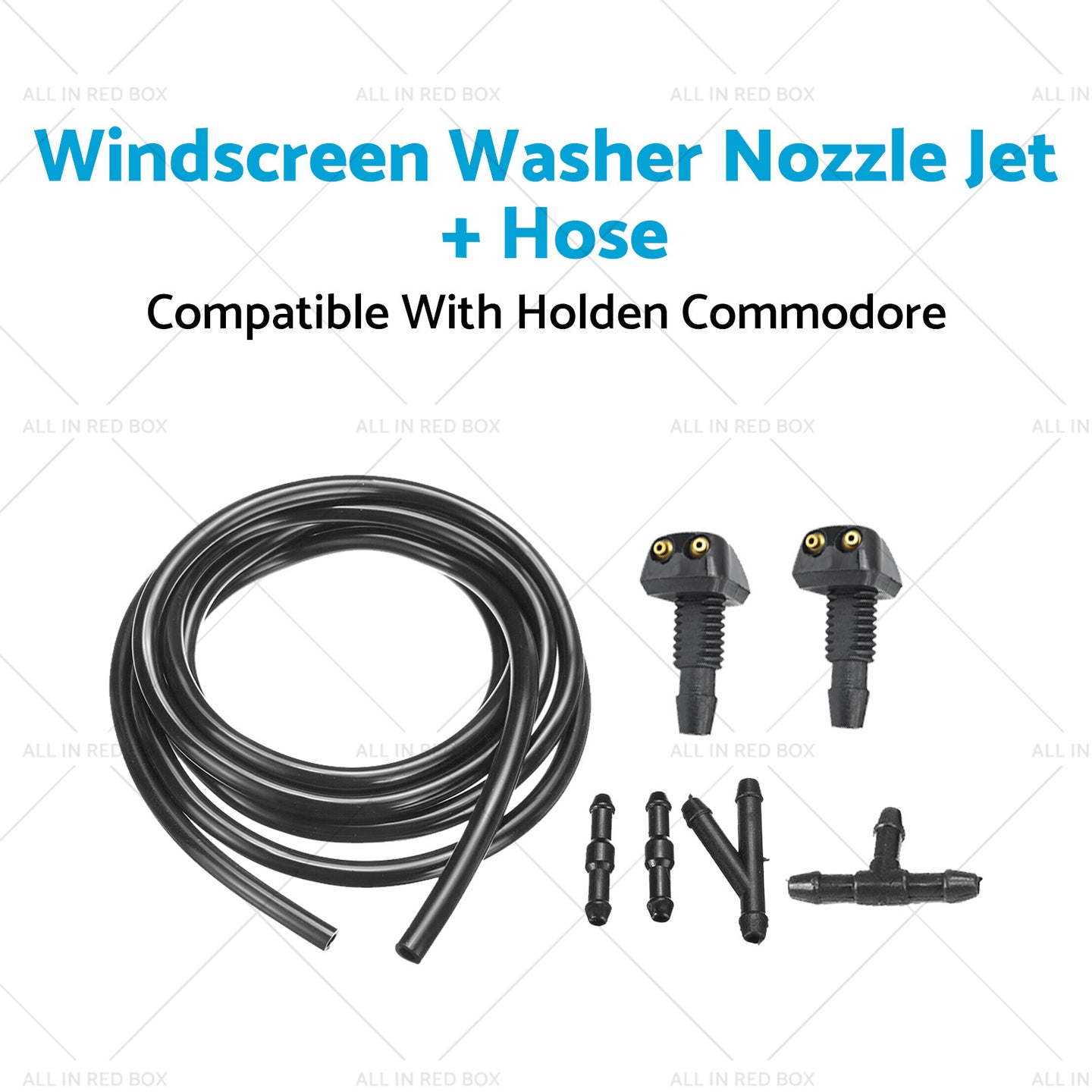 {{ Windscreen Washer Nozzle Jet Hose Kit Suitable For Holden Commodore VB VC VH VK }} - Buy Car Parts Online at {{ Kaka Auto Parts }}.