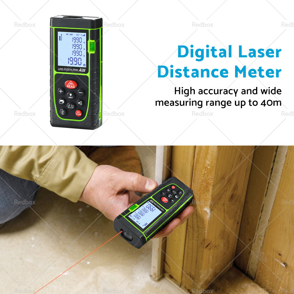 {{ 40m Handheld Digital Laser Distance Meter Finder Measure Tape Range Finder Tools }} - Buy Car Parts Online at {{ Kaka Auto Parts }}.