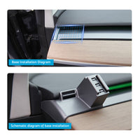 360° Rotating GPS Navigation & Cell Phone Holder Stand Suitable For Tesla Model 3 & Y