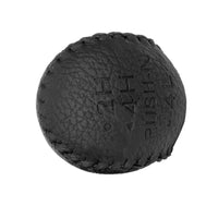 1x Black Leather Transfer Case Knob Suitable For Nissan Patrol GU Y61 GQ Y62