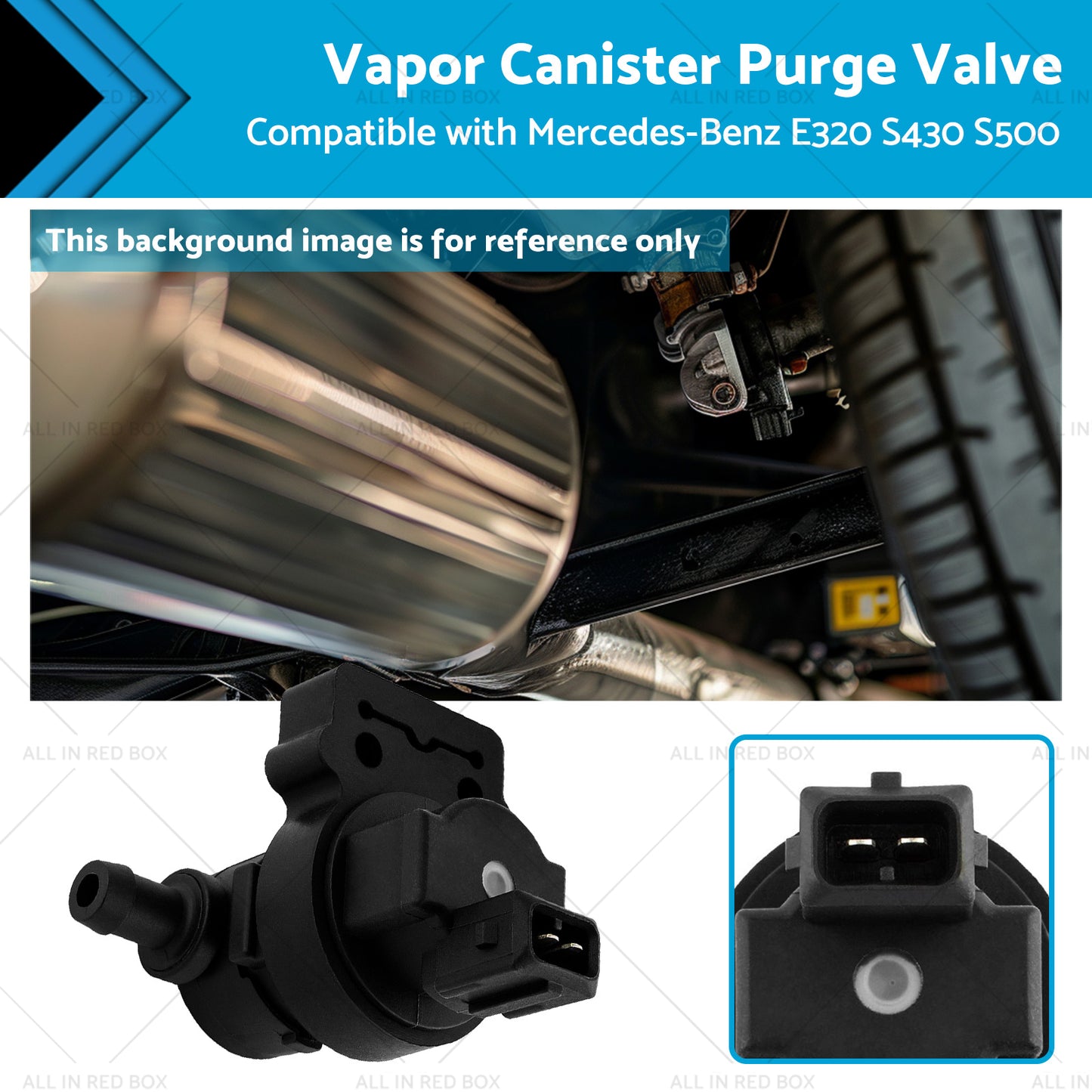 {{ Vapor Canister Purge Valve Suitable for Mercedes-Benz E320 S430 S500 1998-2006 }} - Buy Car Parts Online at {{ Kaka Auto Parts }}.