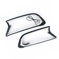 2x White Led Headlight Covers Suitable For Ford Ranger Wildtrak 2015-2020