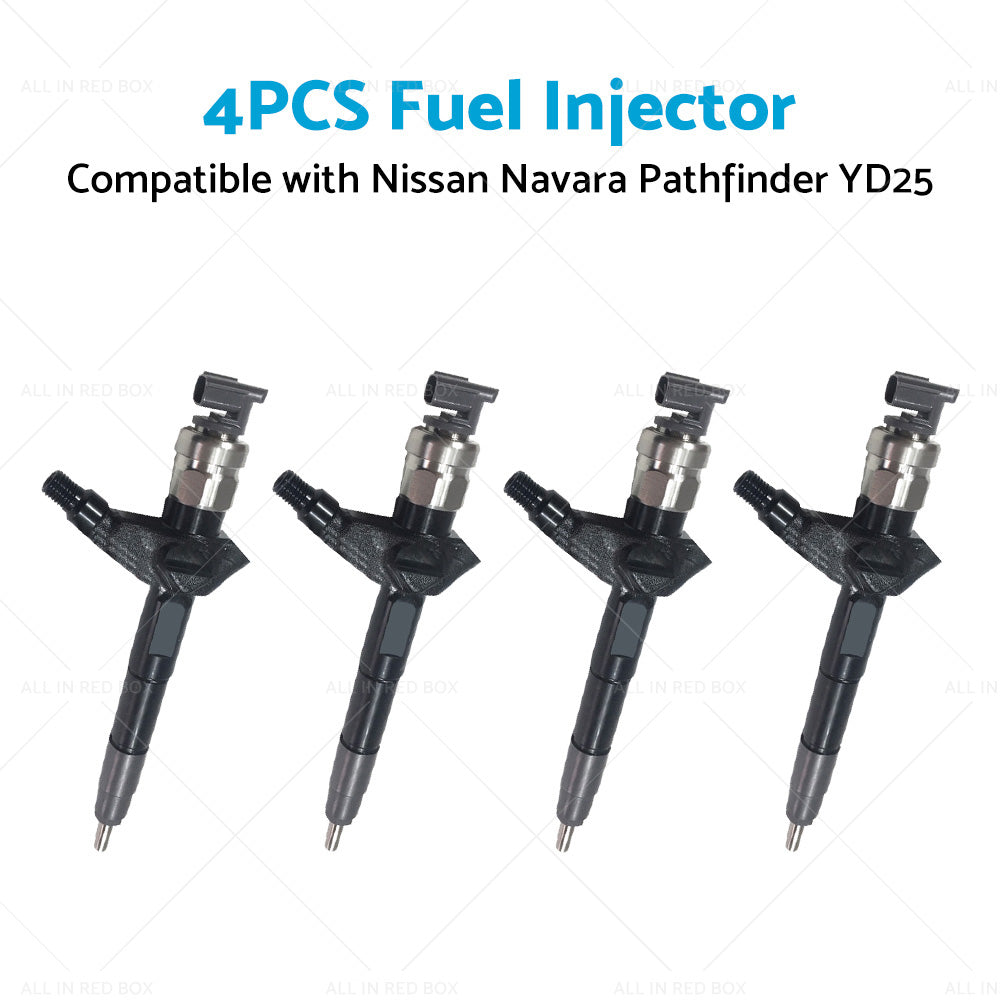 {{ 4PCS Diesel Fuel Injector Suitable for Nissan Navara Pathfinder YD25 095000-6250 }} - Buy Car Parts Online at {{ Kaka Auto Parts }}.