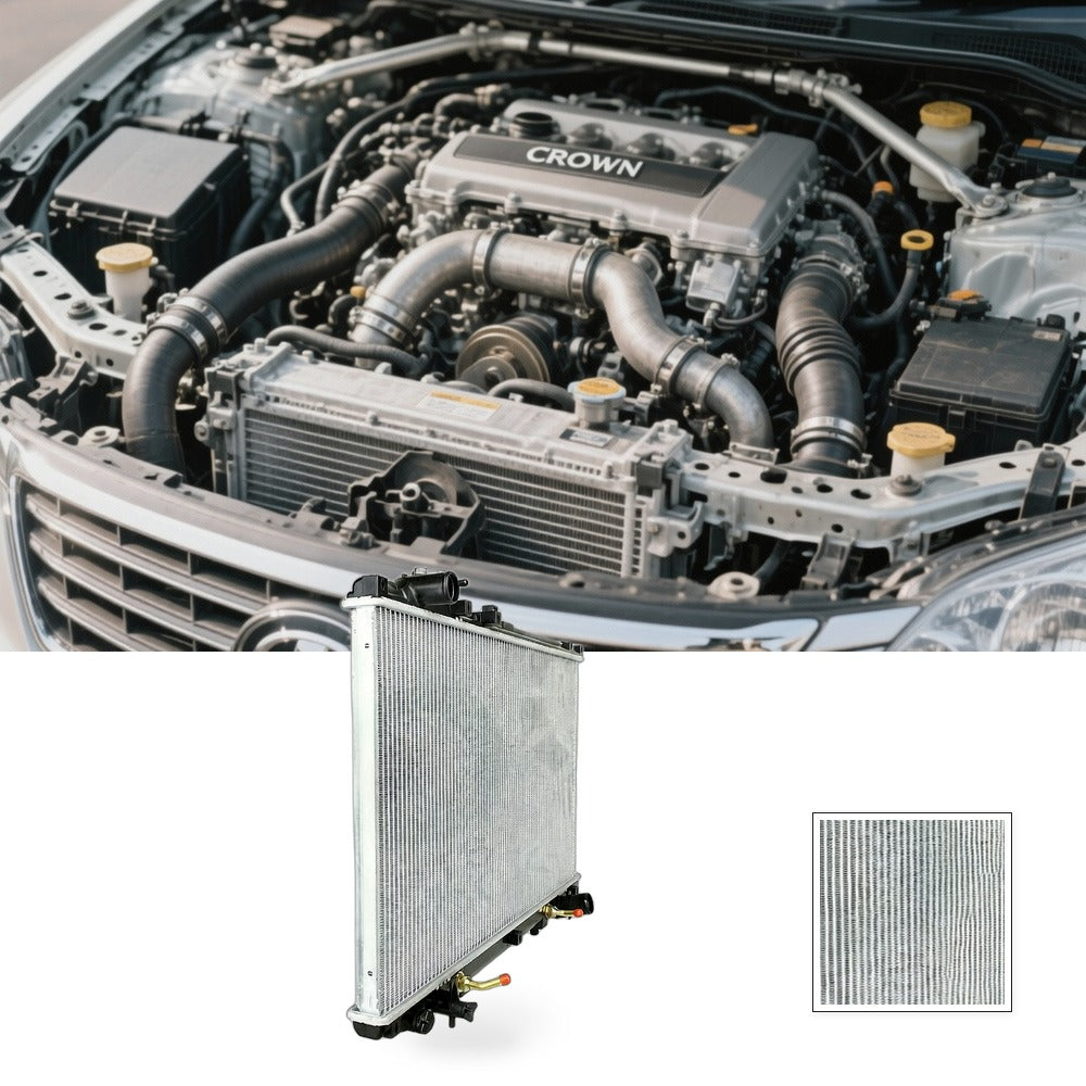 Premium Radiator Fit For TOYOTA CROWN MAJESTA JZS151 JZS155 JZS157 8/1995-9/1999 - BG1