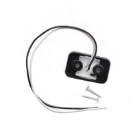 10X Red Amber Clearance Lights LED Trailer Suitable for Truck Car Warning Light