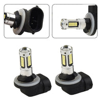 2x 881 H27 30W 6000K White LED Car SUV Fog Light Bulb DRL Lamp Extremely Bright