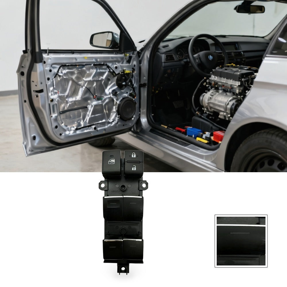 Window Switch Suitable for Toyota Corolla 2018-2019 Chrome Left Front Door - BG1