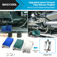 {{ Upgraded 24mm Exhaust Pipe Silencer Muffler For Car Air Diesel Parking Heater }} - Buy Car Parts Online at {{ Kaka Auto Parts }}.