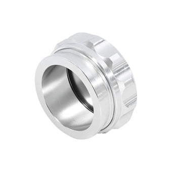 compare product 2in Aluminium Alloy Weld-On Filler Neck And Cap Suitable For Oil Fuel Water Tank Silver