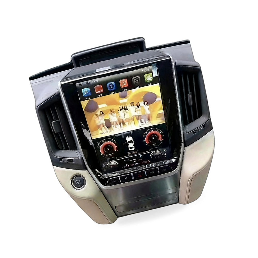 Vertical Screen Navigation System Suitable for Toyota Land Cruiser 2016