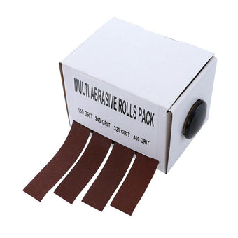 compare product Abrasive Emery Cloth Sanding Tape Grits 150 240 320 400 Suitable For Grinding
