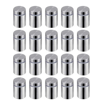 compare product 20x Stainless Steel Standoff Bolts Suitable For Sign & Advertisement Mounting
