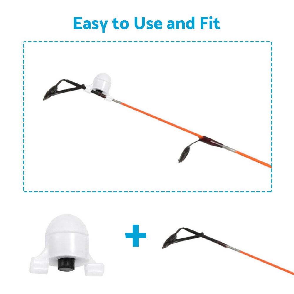 5x Fishing LED Rod Tip Night Light Suitable For Strike Alert Glow Stick Bite Alarm