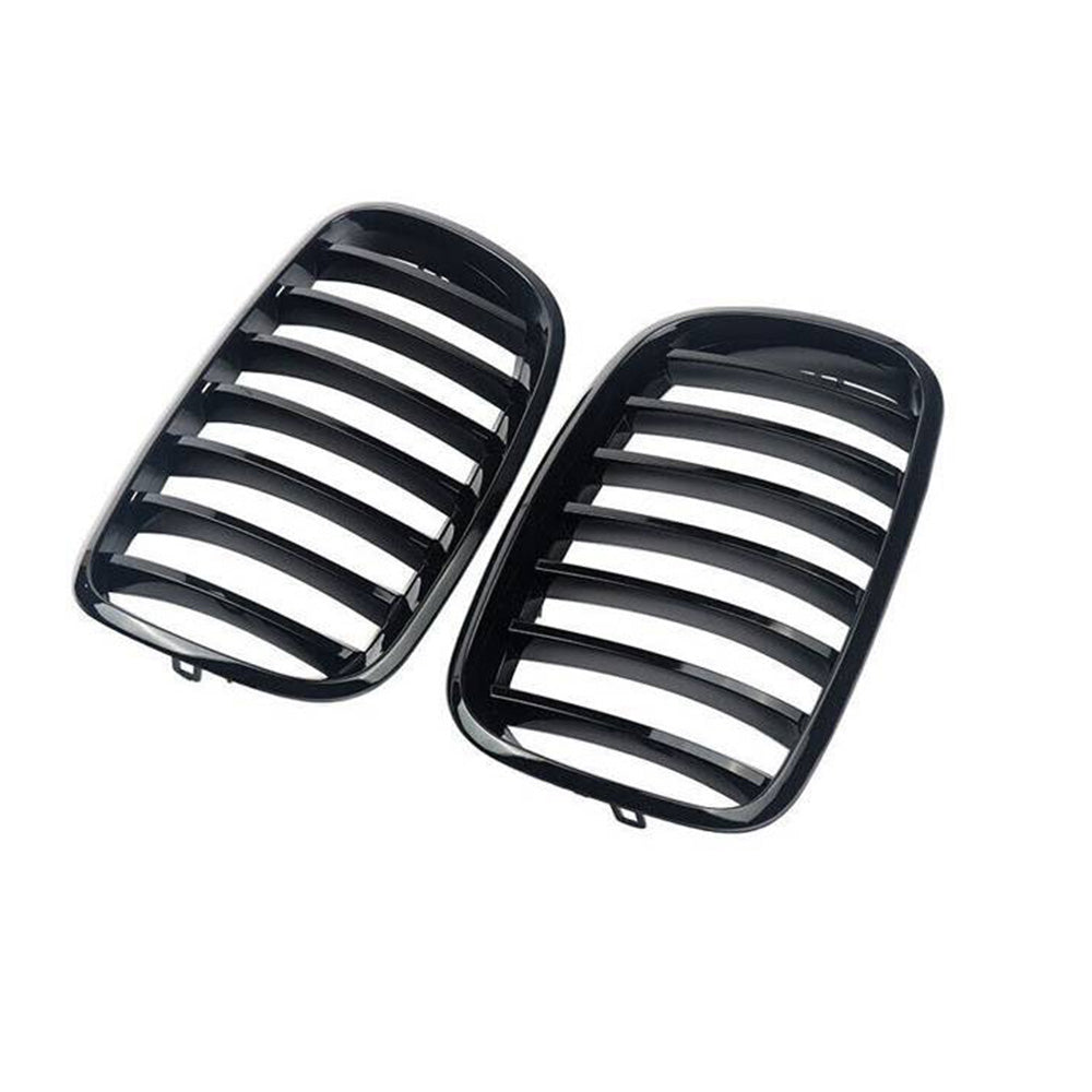 {{ Front Bumper Kidney Grill Grille Gloss Suitable For BMW E70 X5 E71 X6 2007-2013 }} - Buy Car Parts Online at {{ Kaka Auto Parts }}.