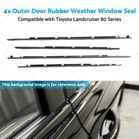 {{ Outer Door Rubber Weather Window Seal Suitable For Toyota Landcruiser 80 Series }} - Buy Car Parts Online at {{ Kaka Auto Parts }}.