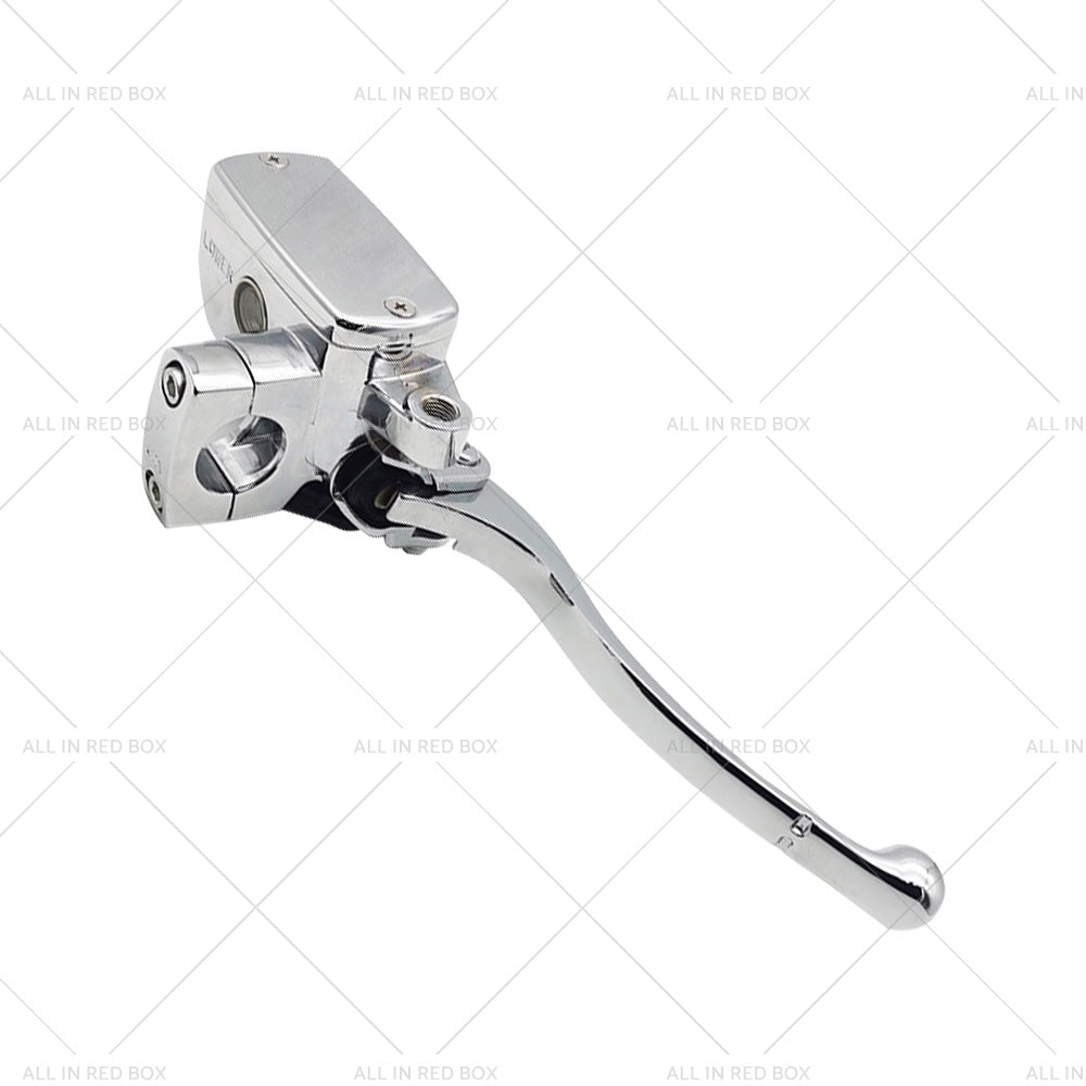 {{ 1inch Chrome Motorcycle Handlebar Hydraulic Brake Master Cylinder  and  Clutch Lever }} - Buy Car Parts Online at {{ Kaka Auto Parts }}.