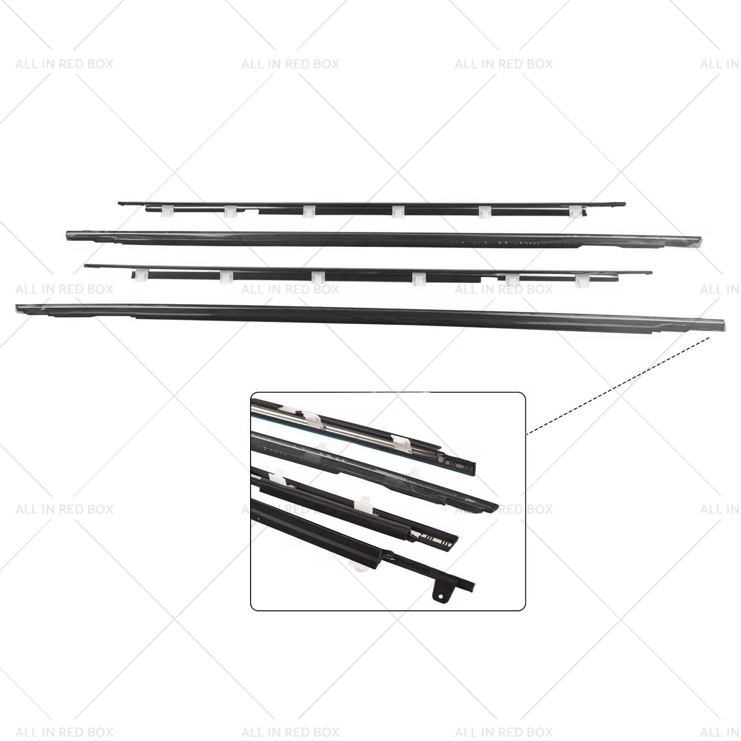 {{ Outer Door Rubber Weather Window Seal Suitable For Toyota Landcruiser 80 Series }} - Buy Car Parts Online at {{ Kaka Auto Parts }}.