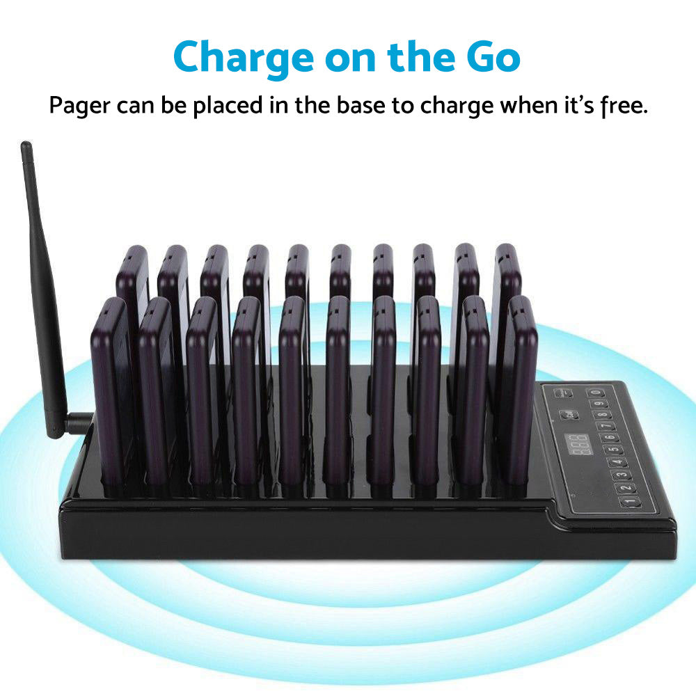 {{ 20 Restaurant Coaster Pager Guest Call Wireless Paging Queuing Calling System }} - Buy Car Parts Online at {{ Kaka Auto Parts }}.