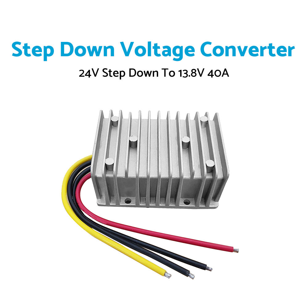 {{ Power Converter Regulator DC 24V Step Down to DC 13. 8V 40A 552W Waterproof }} - Buy Car Parts Online at {{ Kaka Auto Parts }}.
